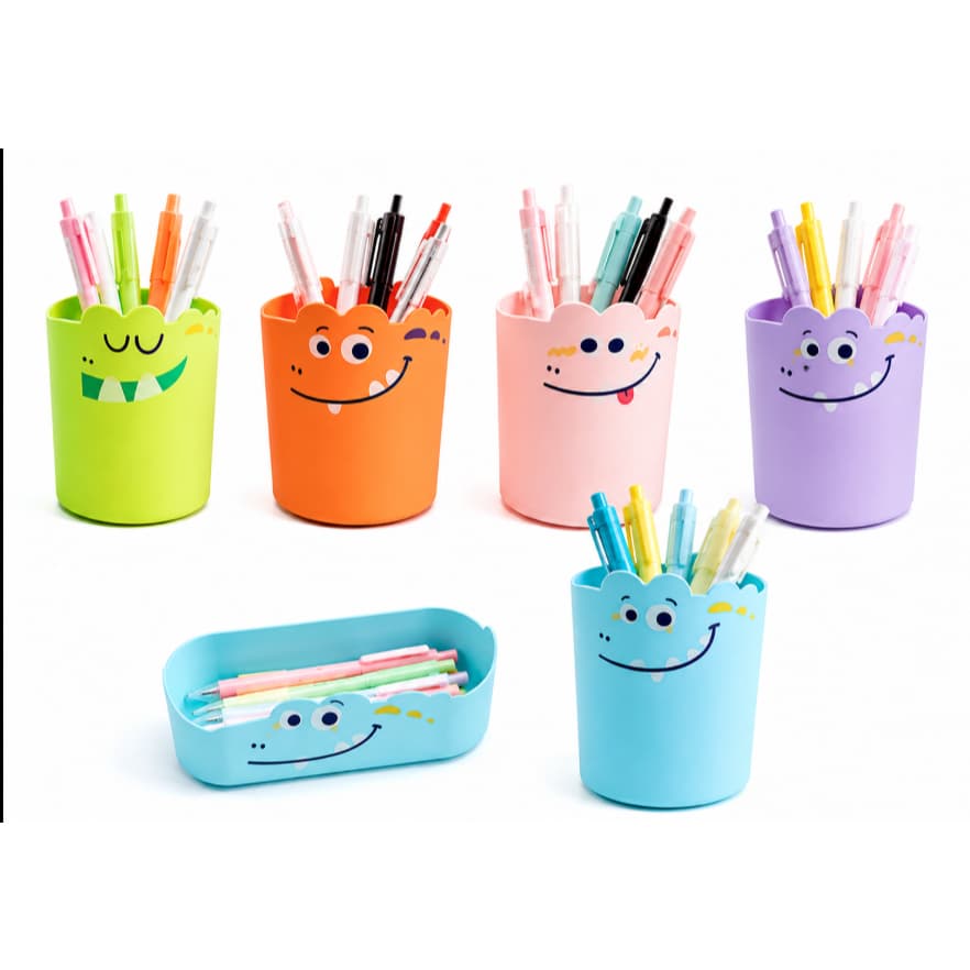 Porta Lápis Organizador de Mesa Infantil Porta Canetas  Escritório Escolar Decoração