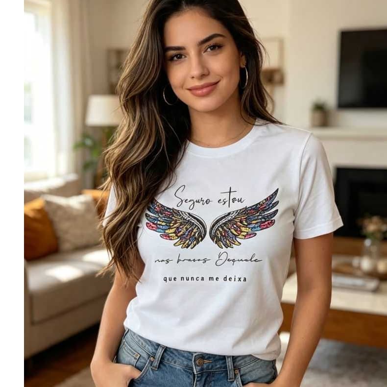 Camiseta T-Shirts Cristã Premium Feminina