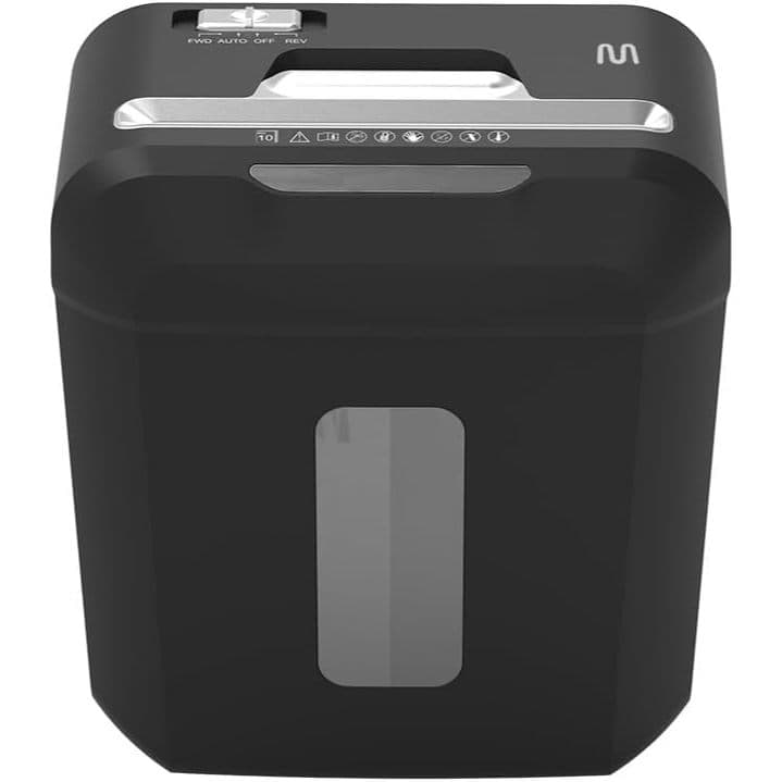 Fragmentadora Multi P/ Papel E Cartão 10 Folhas Of018 Cor Preto - 220v