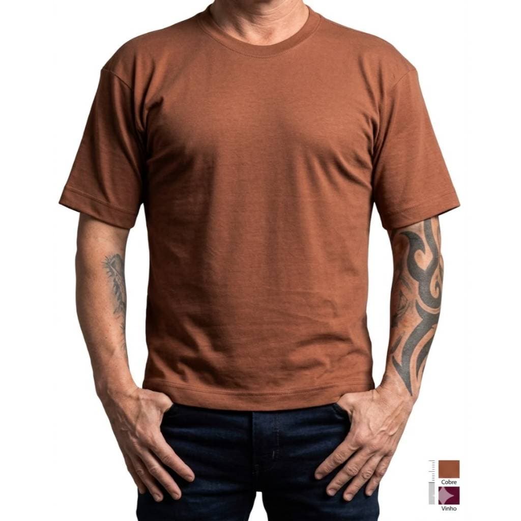 Camisa 100% algodão Tamanhos