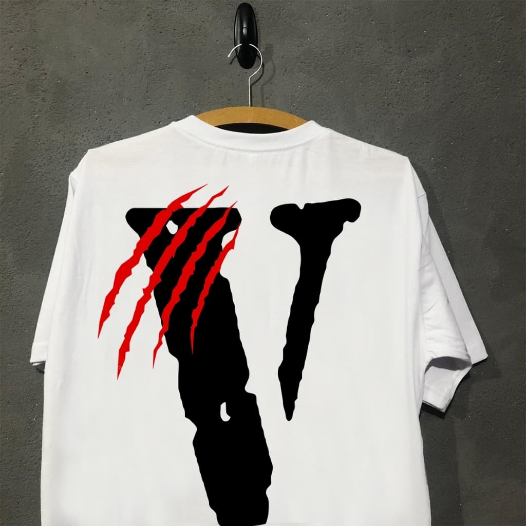Camiseta masculina Vlone V Panther Oversized e Streetwear 100% algodão premium alta qualidade Envio Rapido