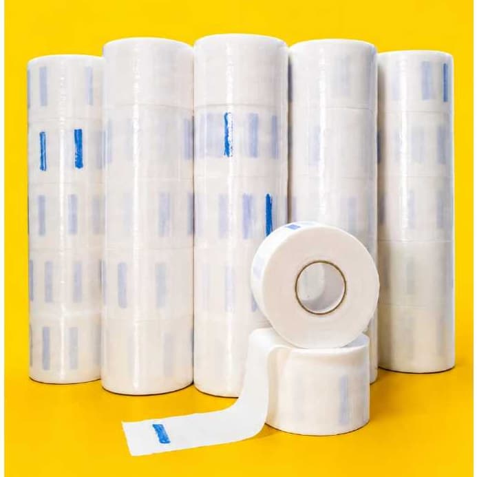 Gola higiênica | 5 Pacotes C/ 25 Rolos | 2500 Unidades