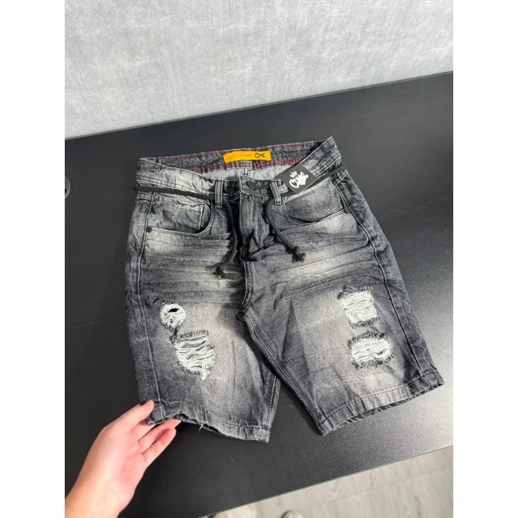 Bermuda Jogador Cinza Grafite 100% Original