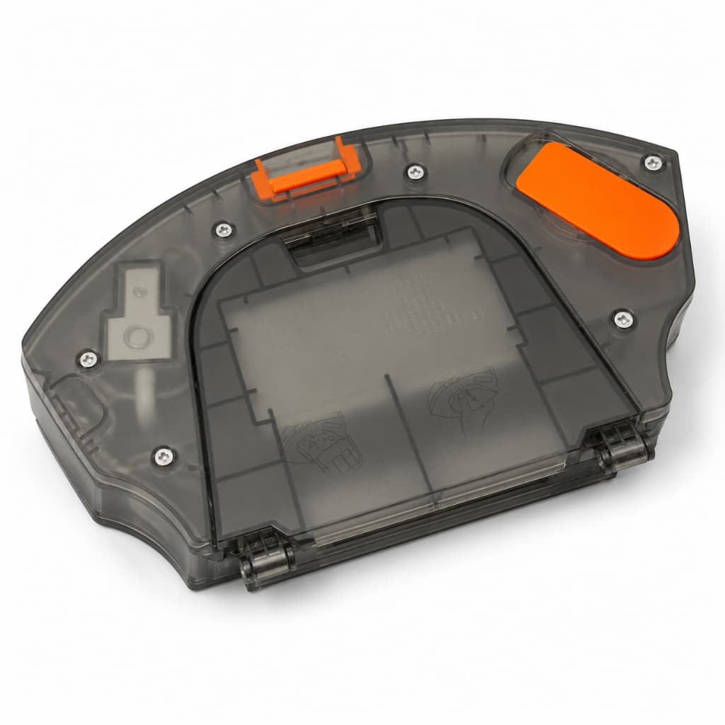 Reservatório Coletor de Pó 400ml + Tanque de Água 250ml com Filtro HEPA para Robô Aspirador Panda Plus AMG-R3PROSV AMG-R