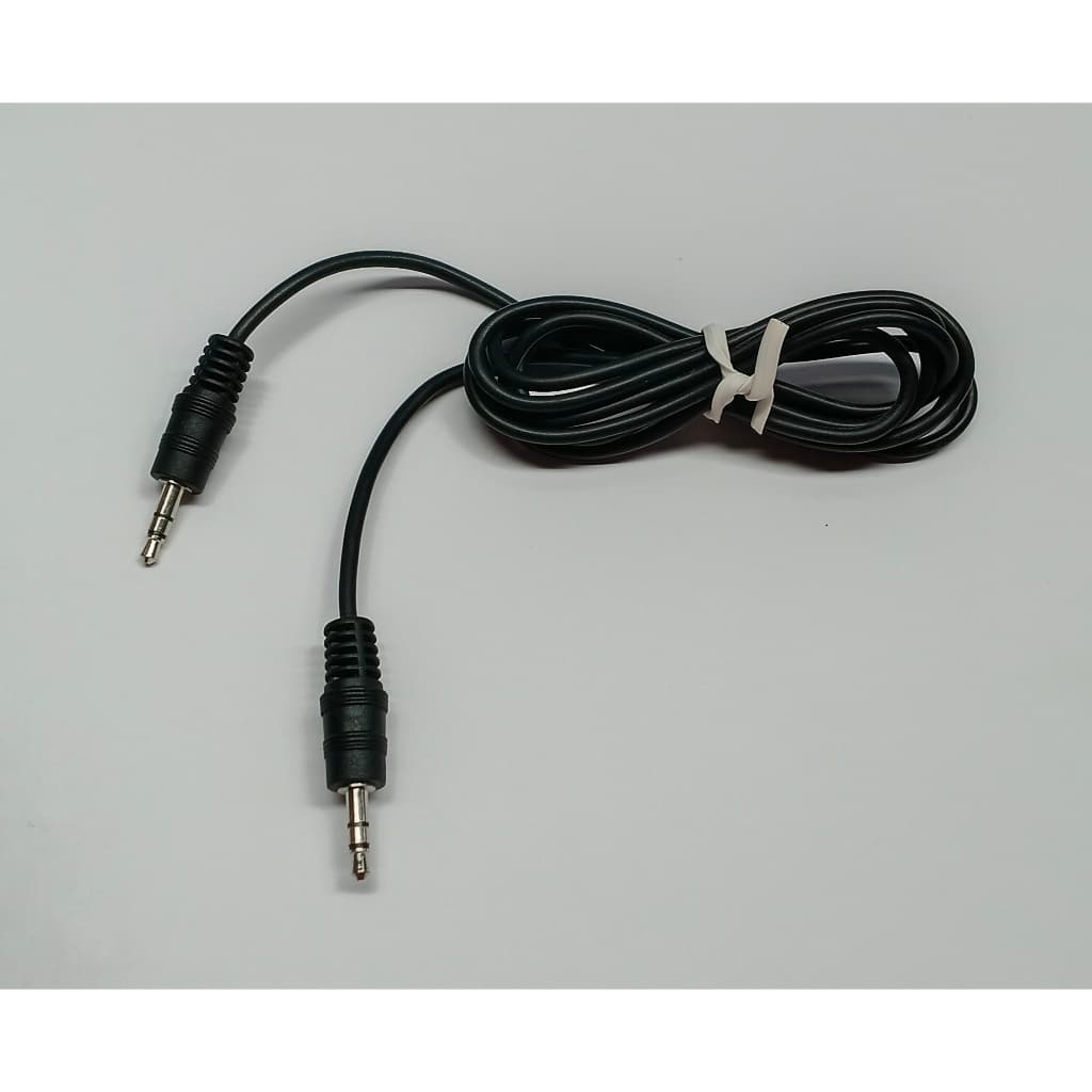 Cabo Audio P2 x P2 Estereo 152 cm Preto - 1,52 metros