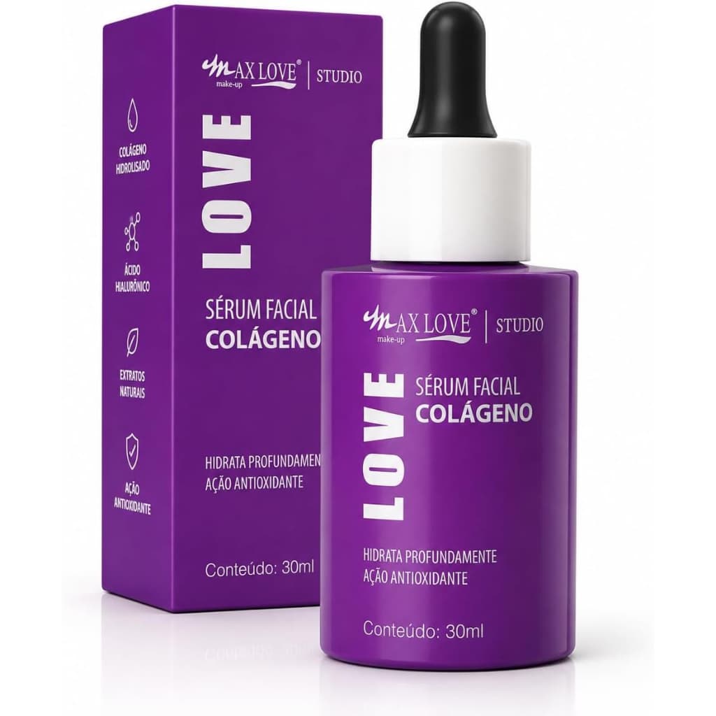 Sérum Facial Colágeno Max Love 30ml