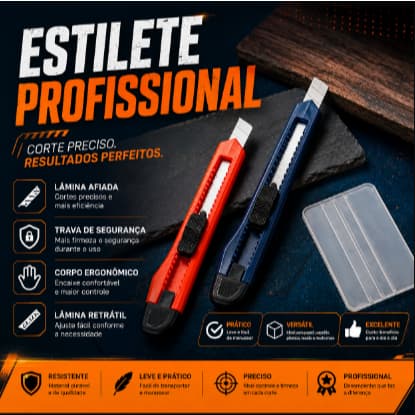 Kit Espatula De Silicone Flexível + Estilete Para Aplicação envelopamento Vinil Adesivo
