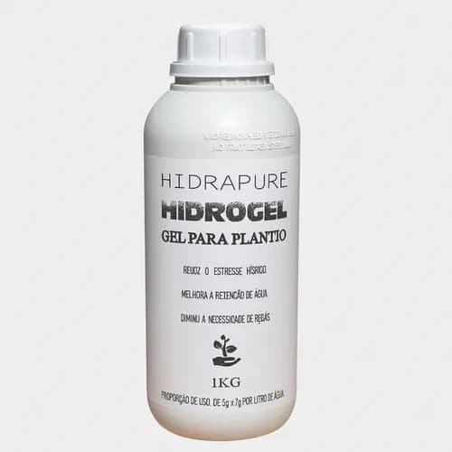 Gel Hidrogel Para Plantio 1kg Retentor De Água Hidrapure
