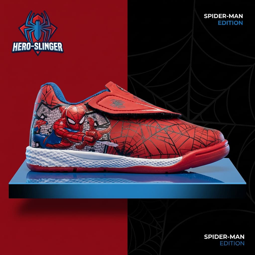 Chuteira Disney Spider-Man Infantil Velcro