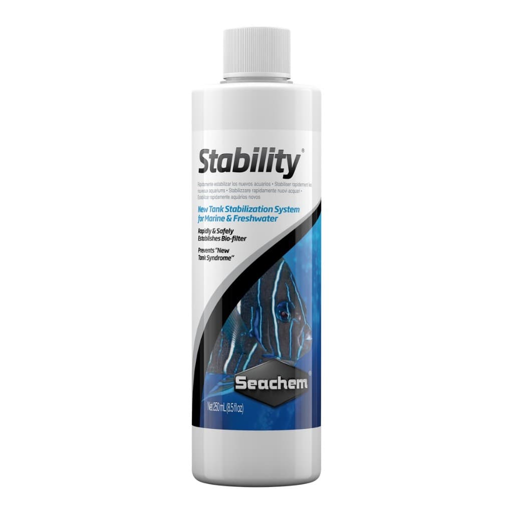 Condicionador Biológico Seachem Stability 250ml para Aquários