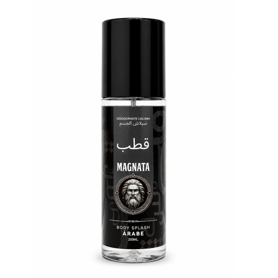 Body Splash Masculino Magnata Colônia Árabe Premium 200ml