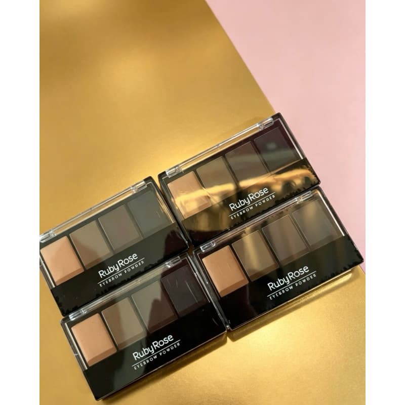 Ruby Rose Trio De Sombra Para Sobrancelha Com Primer Hb9354