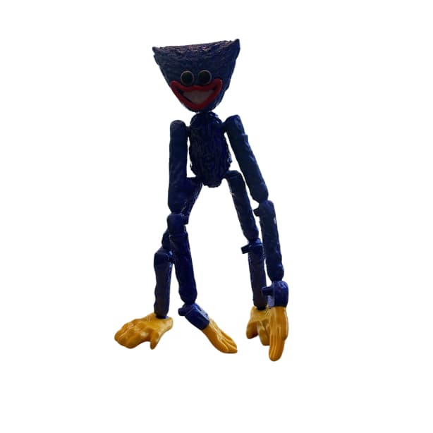 Boneco Huggy Wuggy Articulado 18cm Impressão 3D Decorativo Colecionável PLA