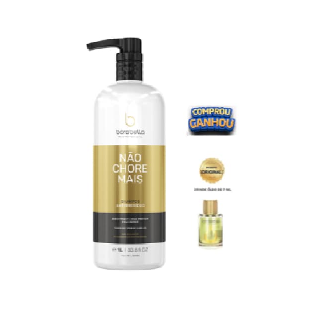 Shampoo Anti Resíduo Borabella - 1 Litro + óleo 7 ML