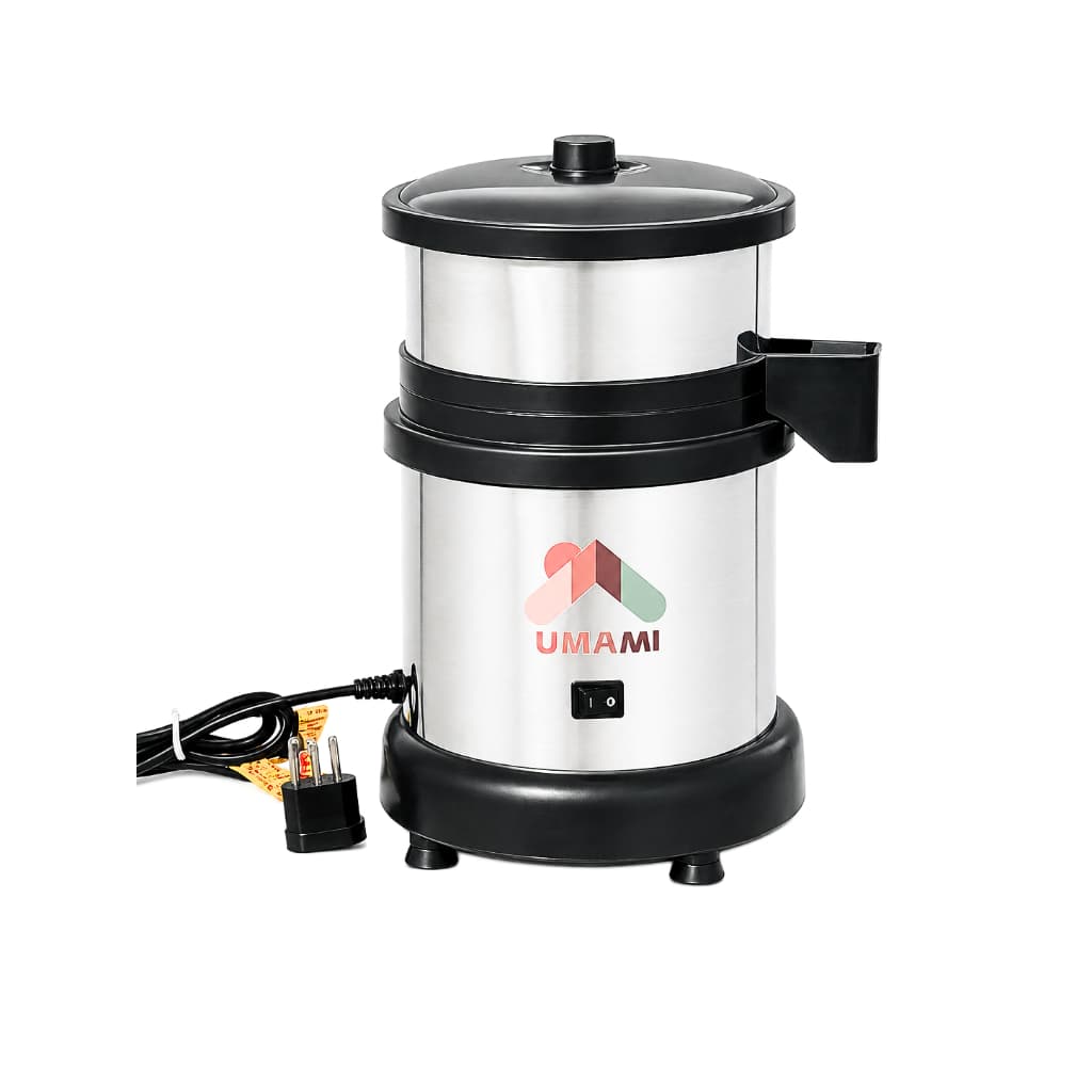 Extrator de Frutas Industrial 500W Espremedor Profissional Suco Laranja Limão Inox