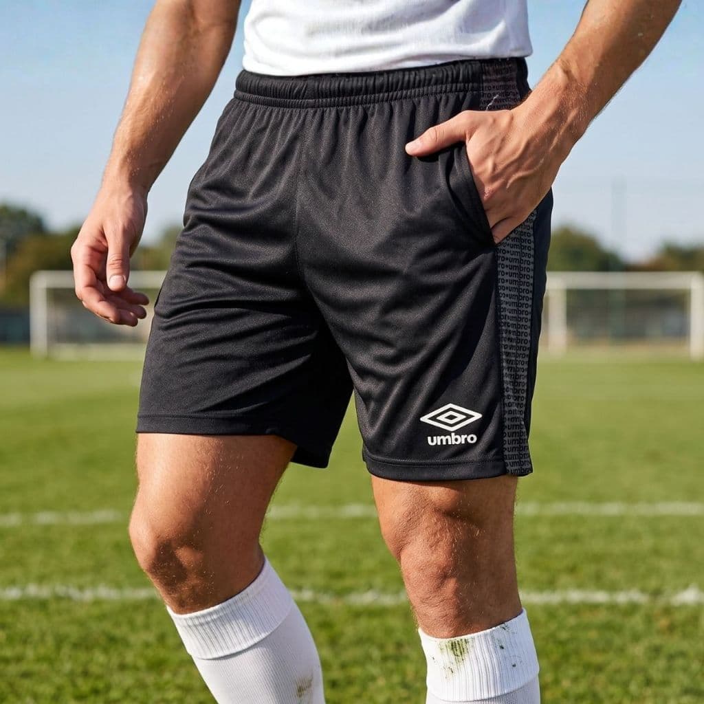 Calção Masculino Umbro Maximum Diamond Com Bolso Para Futebol Academia Treino Original
