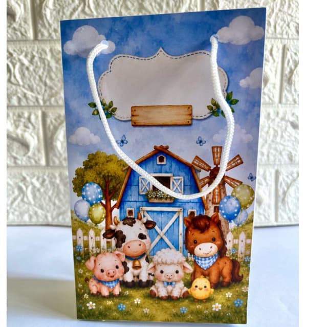 Sacolinha Personalizada Infantil | Lembrancinha de Aniversário | Qualquer Tema