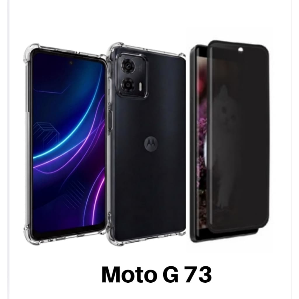 Pelicula Privacidade Ceramica Fosca /Capa Case /Para Motorola G73