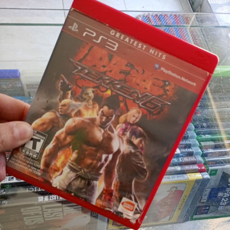 JOGO TEKKEN 6 PS3 MIDIA FÍSICA SEMI NOVO