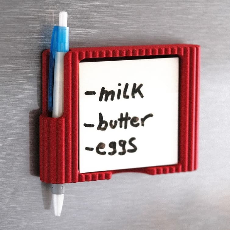 Organizador de Post-its para Geladeira