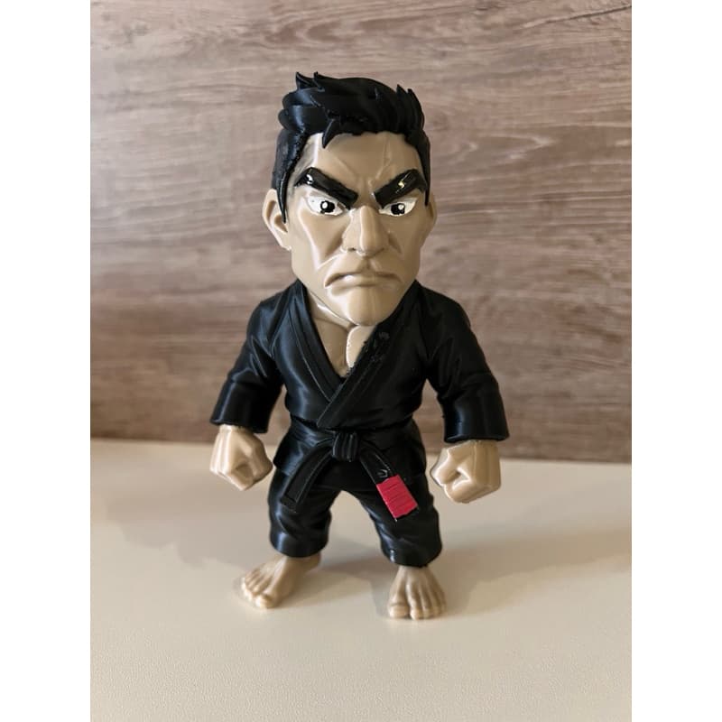 Boneco Decorativo para escritório Jiu-Jitsu 15 cm
