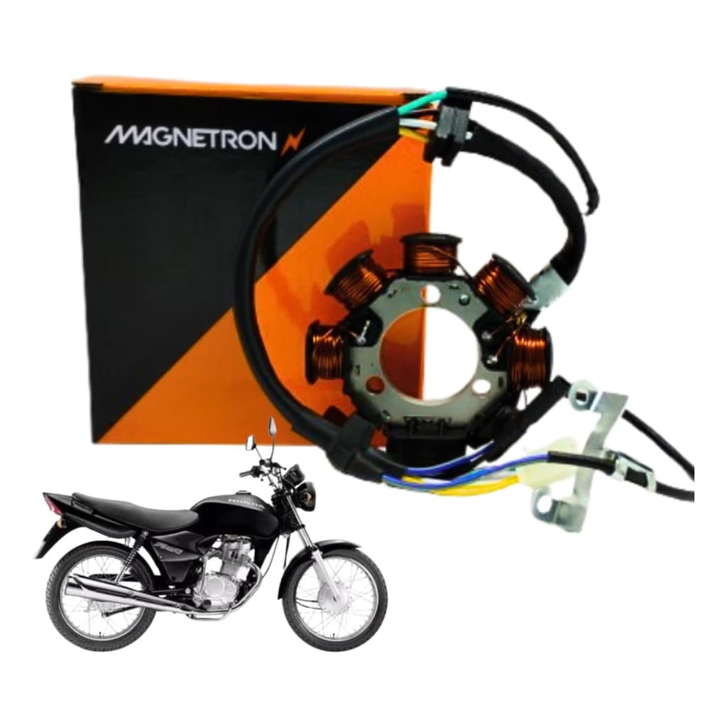 Estator Honda Cg Fan Titan 125 2000 2001 2002 XRL 125 Original Magnetron