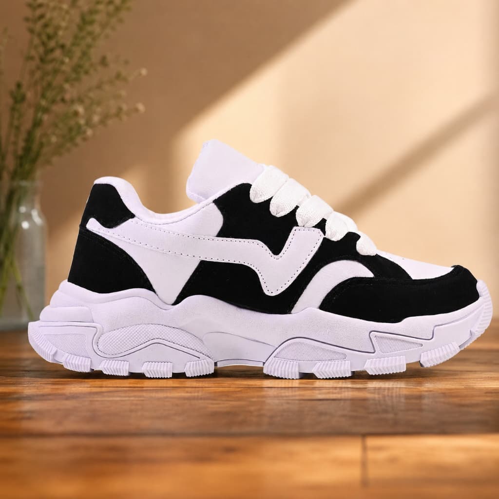 Tênis Tratorado Casual Feminino Plataforma Confortável Fashion