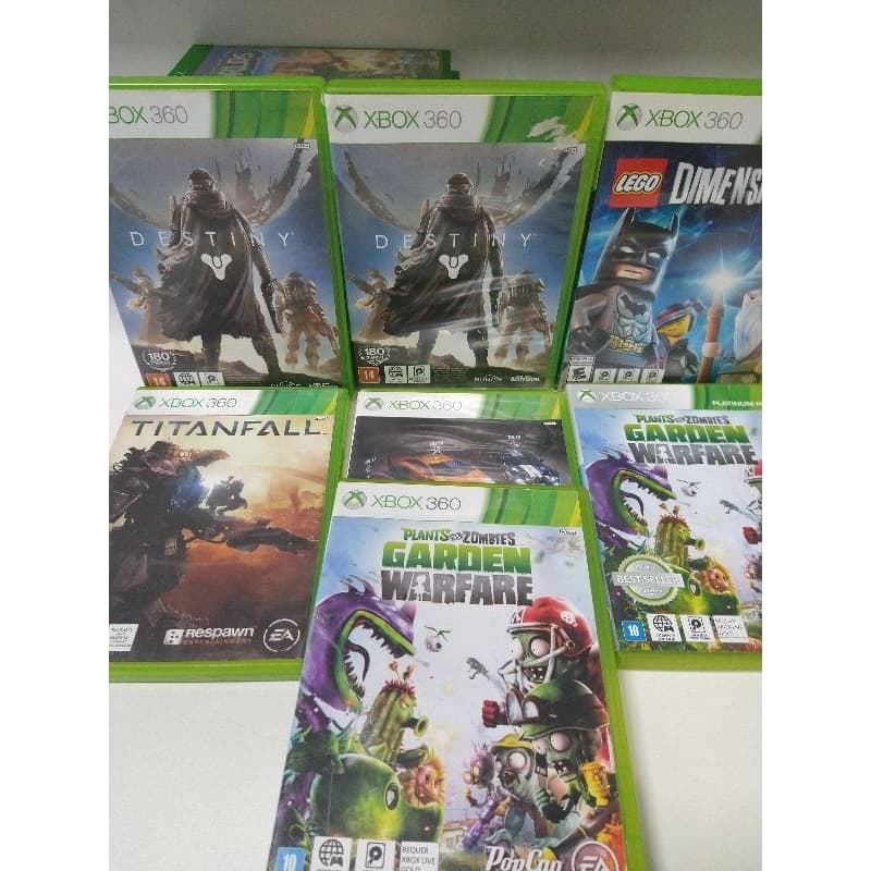 Lote de Jogos Originais Xbox 360 (Sem Servidor)