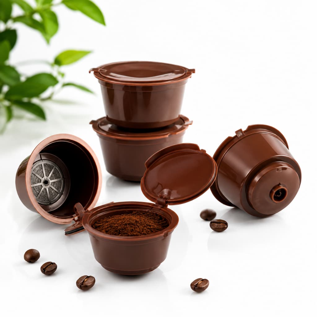 3 Cápsulas Reutilizável Dolce Gusto Recarregável