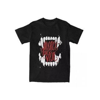 Camiseta Curse of the Flesh – Estilo Dark e Conforto para o Dia a Dia