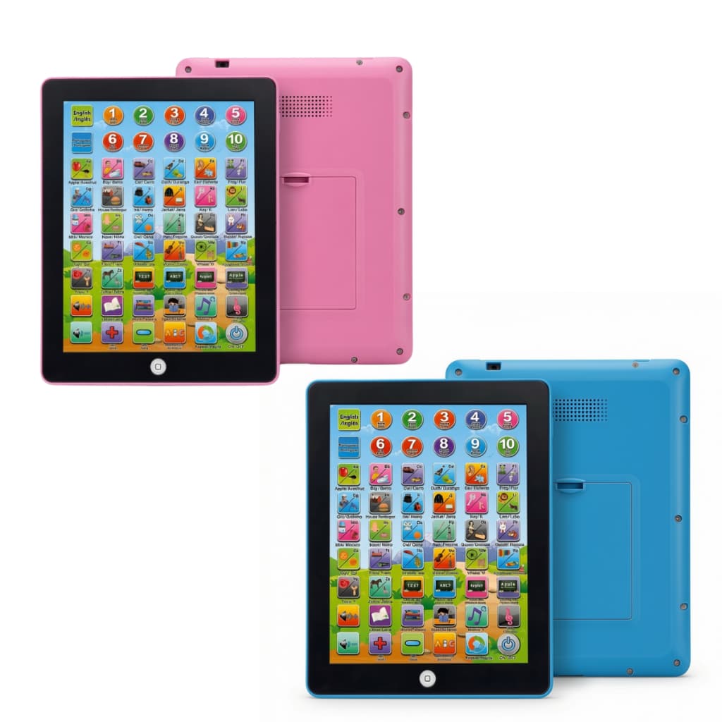 Tablet Interativo Infantil Didático Bilíngue Educativo Para Crianças
