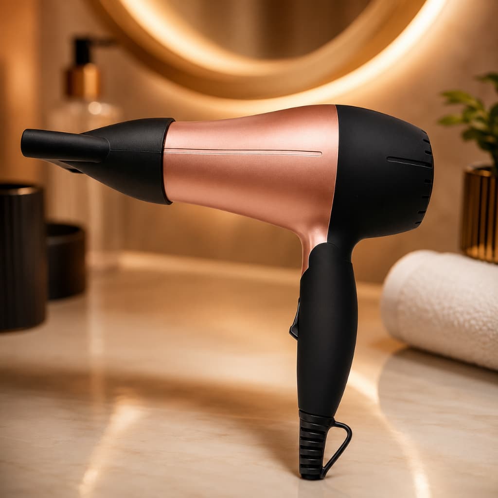 Escova Secadora Modeladora Alisadora Secador de Cabelo Bivolt Seca Alisa Modela Pontas