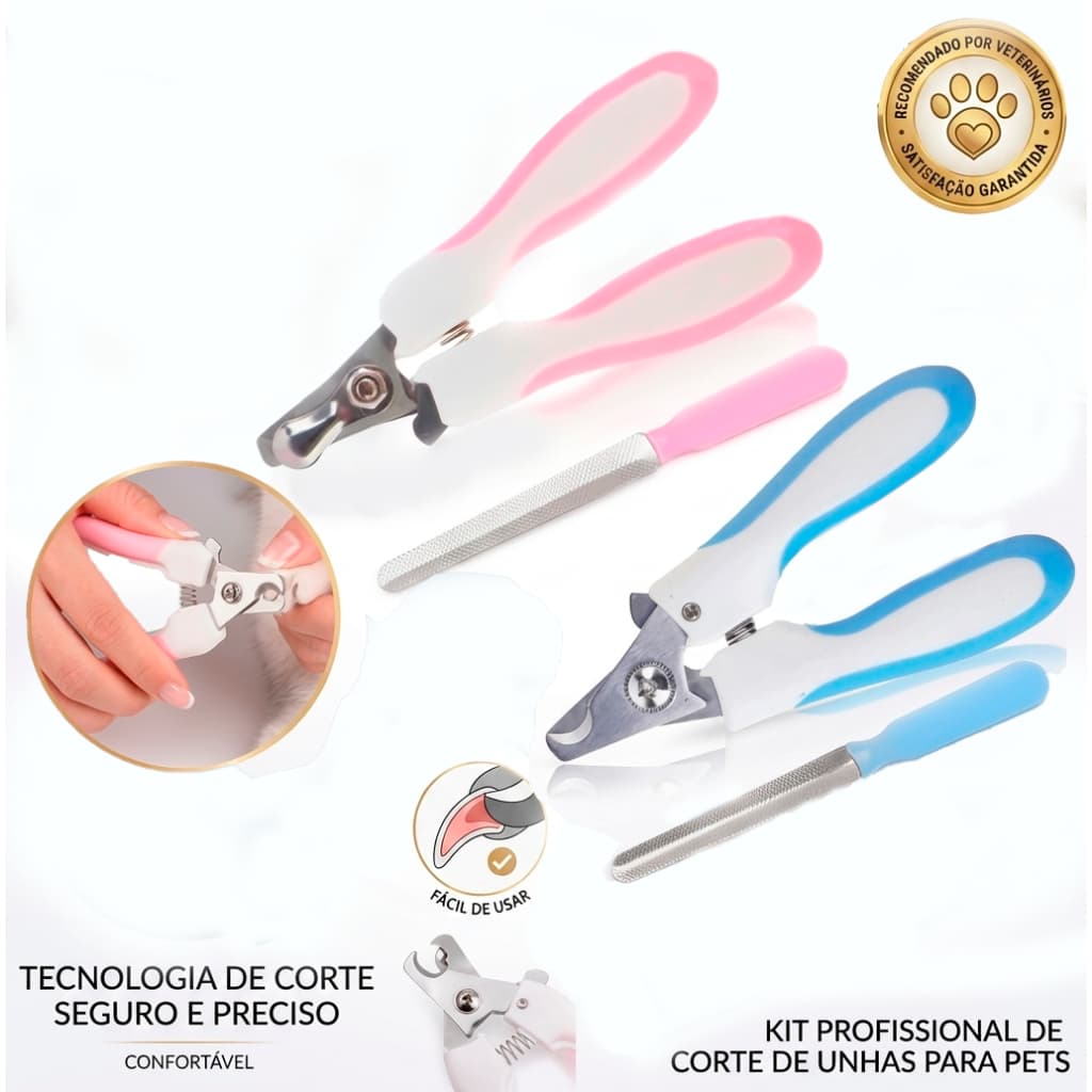 Cortador De Unhas Para Animais De Estimação Em Aço Inoxidável- Tesoura Alicate Cuidar De Cães Gatos Cuidados Com Garras