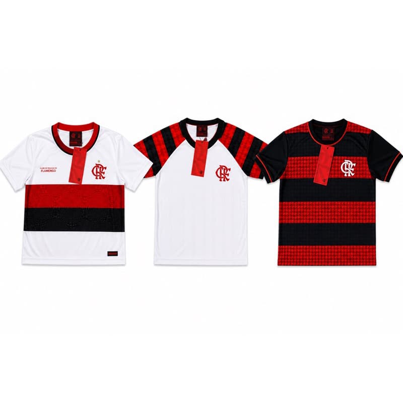 Camiseta Flamengo infantil  Braziline Oficial