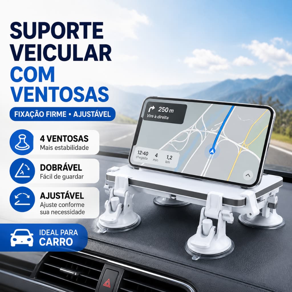 Kit Ventosas 3 Em 1 Para Starlink Mini/ Adesivo Antirreflexo