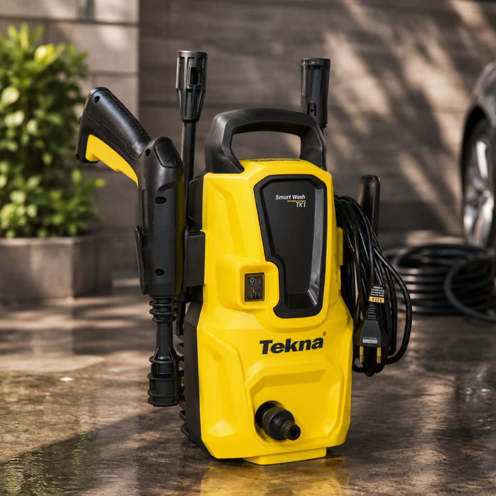 Lavadora de Alta Pressão Tekna HLX16001V 127V 1000W Lavadora Elétrica Lava Jato para Carro Quintal Calçada Limpeza Pesad