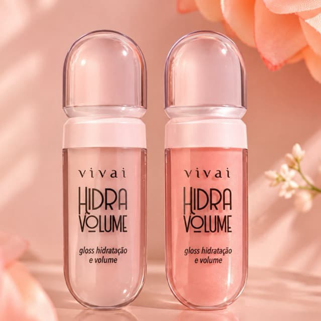 Hidra Gloss Vivai Hidra Volume | Efeito Bocão | Hidratação e Volume Labial