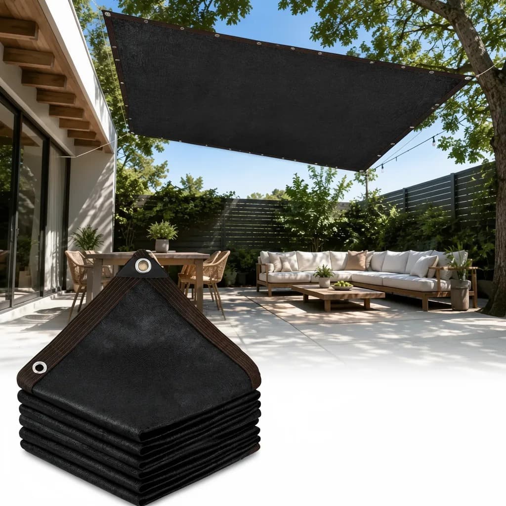 Tela Sombrite 95% 6x4m Toldo Garagem Jardim Proteção Uv