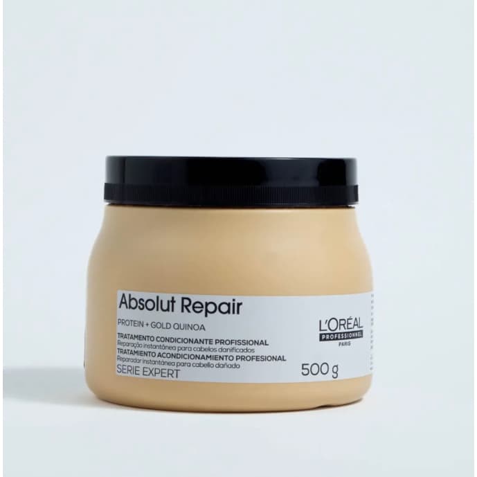 Máscara Capilar Absolut Repair Gold Quinoa 500g - Reconstrução e Fortalecimento Intensivo