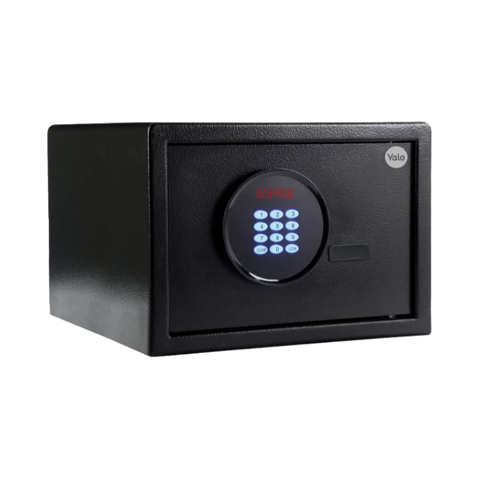 Cofre Digital Motion Home Grande Eletrônico Senha Chave Motorizado Yale