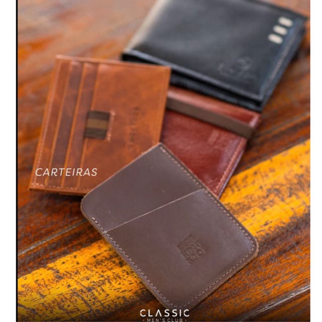 Carteira Masculina Couro Legítimo