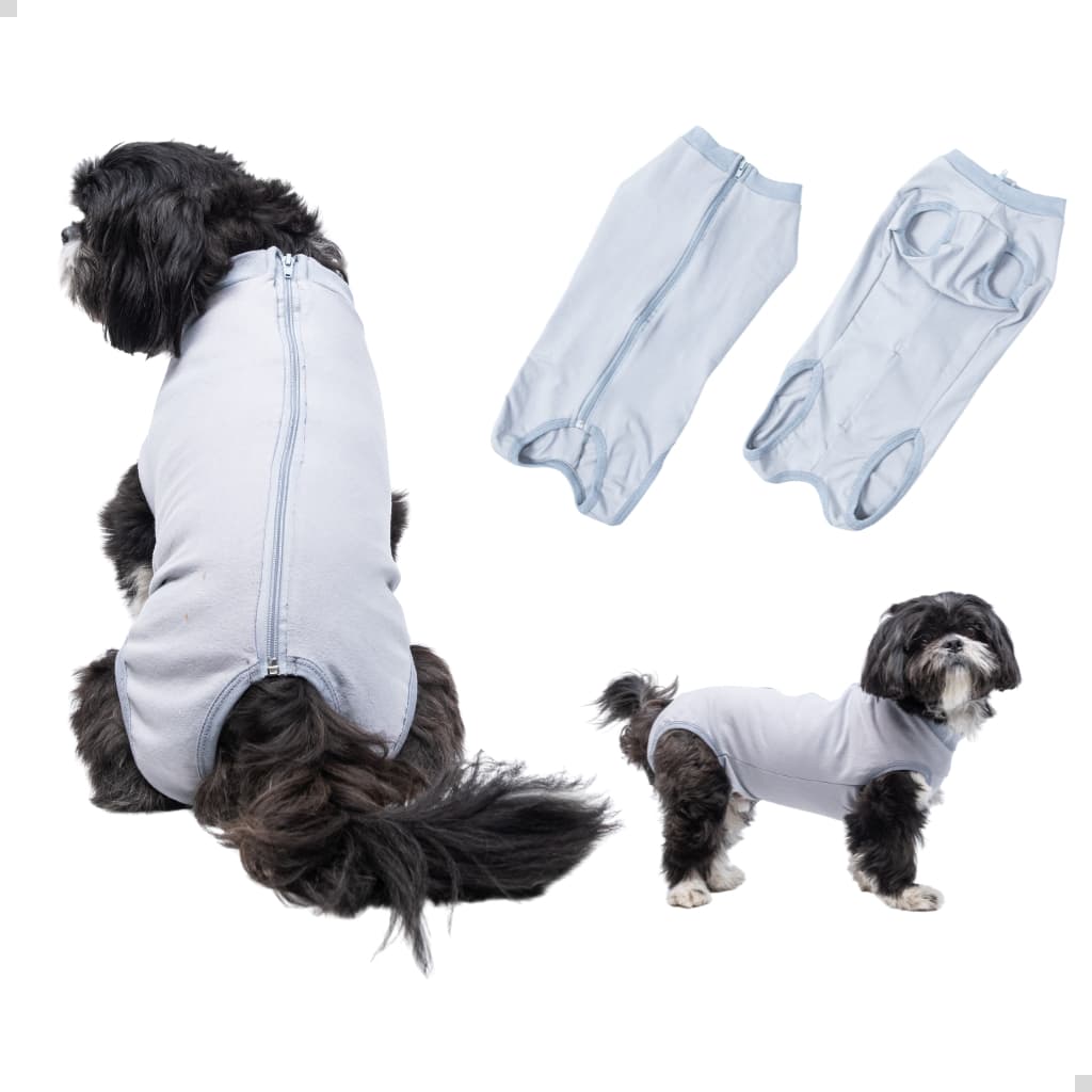 Roupa Pós Cirúrgica Pet Cachorro Gato Castração Macho Fêmea