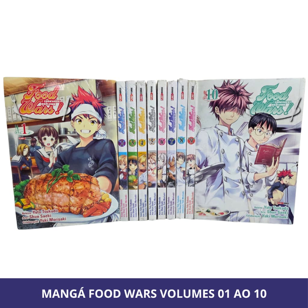 Mangás Food Wars [Novos e Lacrados]
