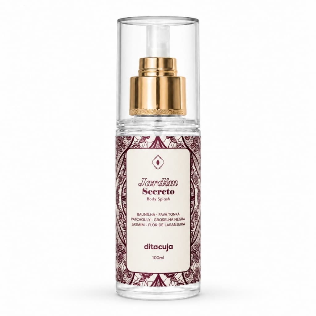 Body Splash Jardim Secreto Dita Cuja, Feminino 100mL Floral Frutado Gourmand