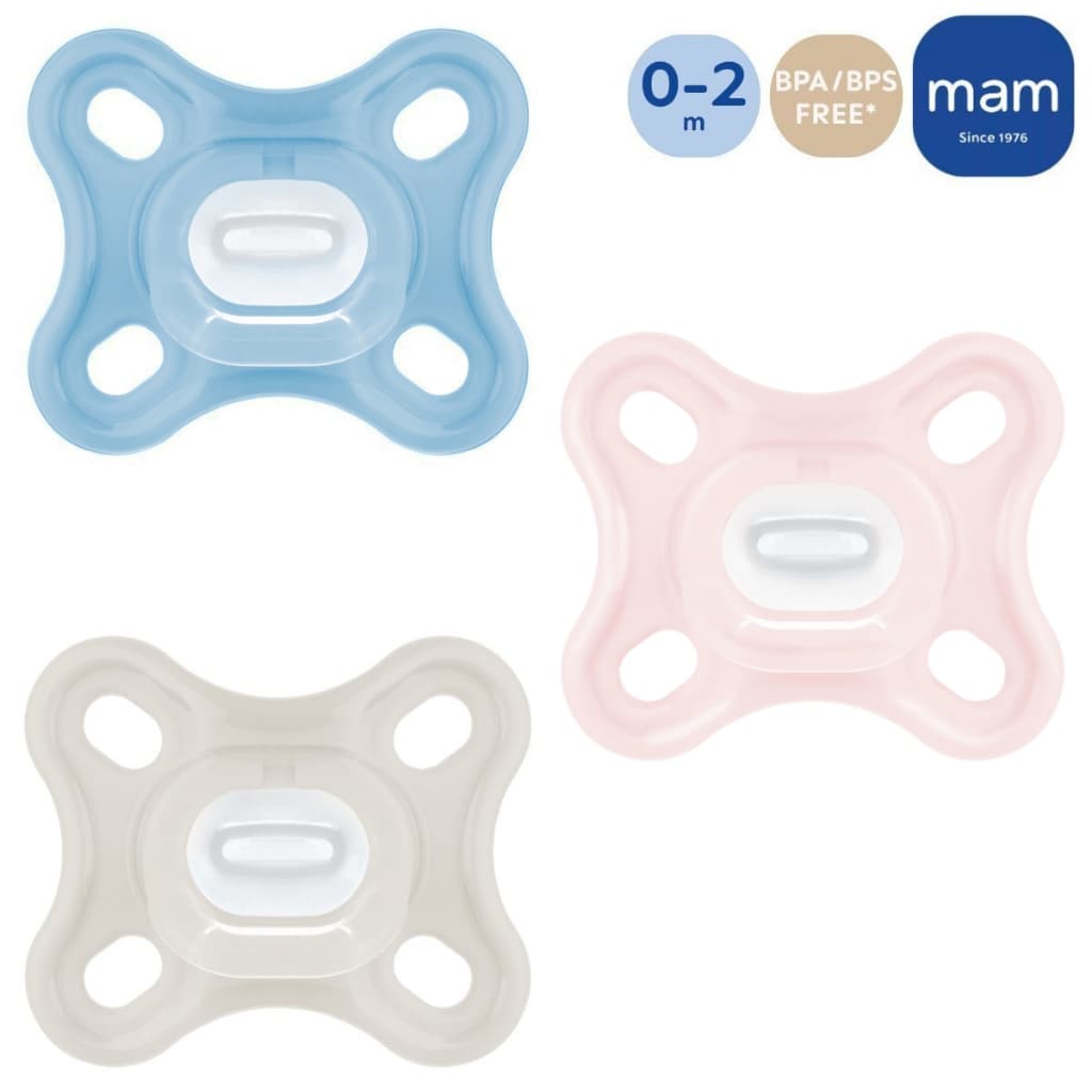 Chupeta Bico Silicone Mam Comfort 0-2 Meses