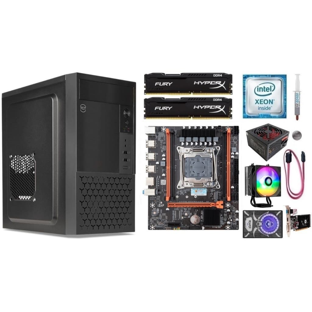 PC HOME SERVIDOR X99 Xeon E5 2650 v4/ 8GB-16GB Ddr4/ GT210/ SSD/ HD