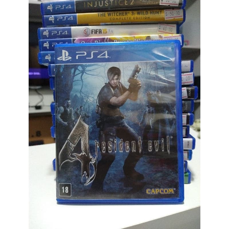 Resident Evil 4 PS4 Mídia Física Original Versão 2005