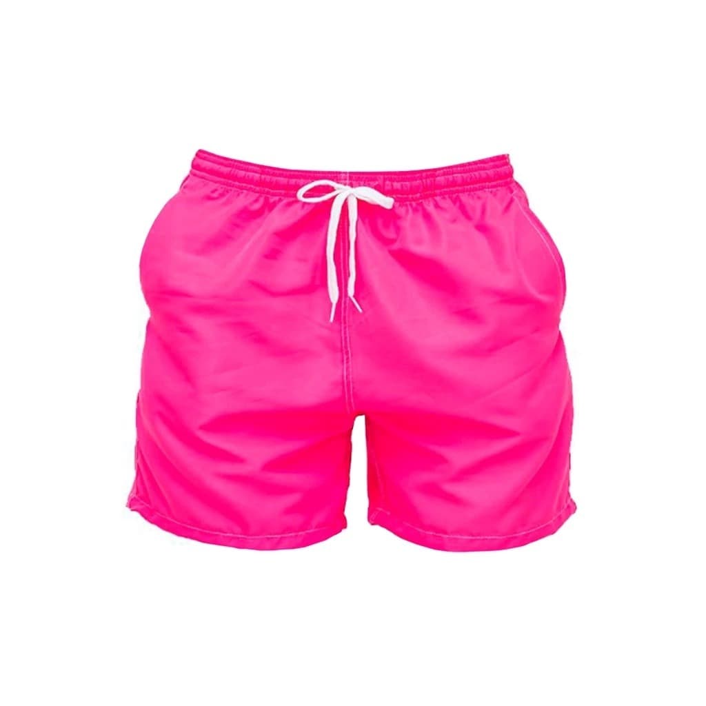 Short Masculino Mauricinho Neon Tactel Moda Praia