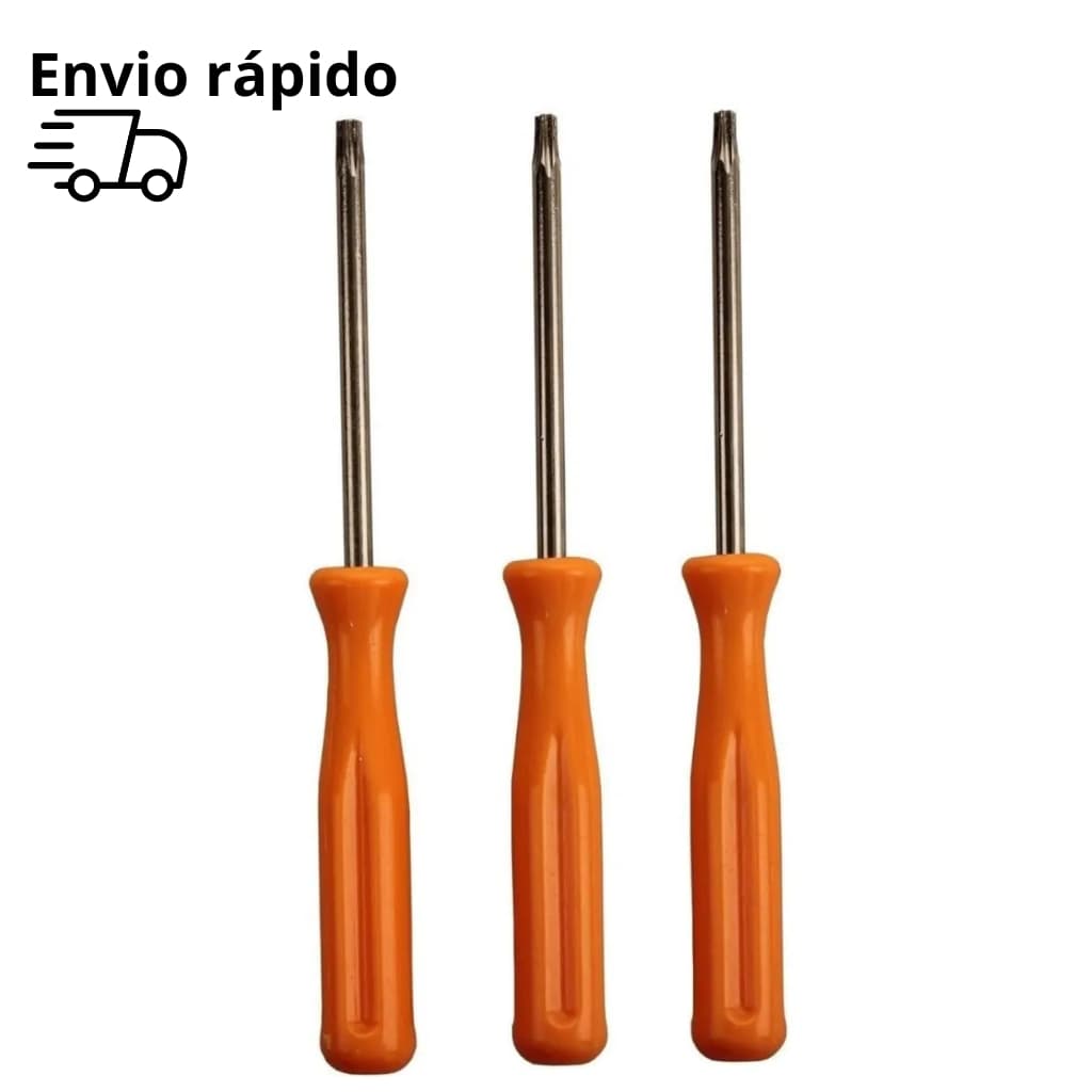 Kit Chave Torx T6 T8 T10 para Abrir PS3 PS4 PS5 Xbox 360 Xbox One