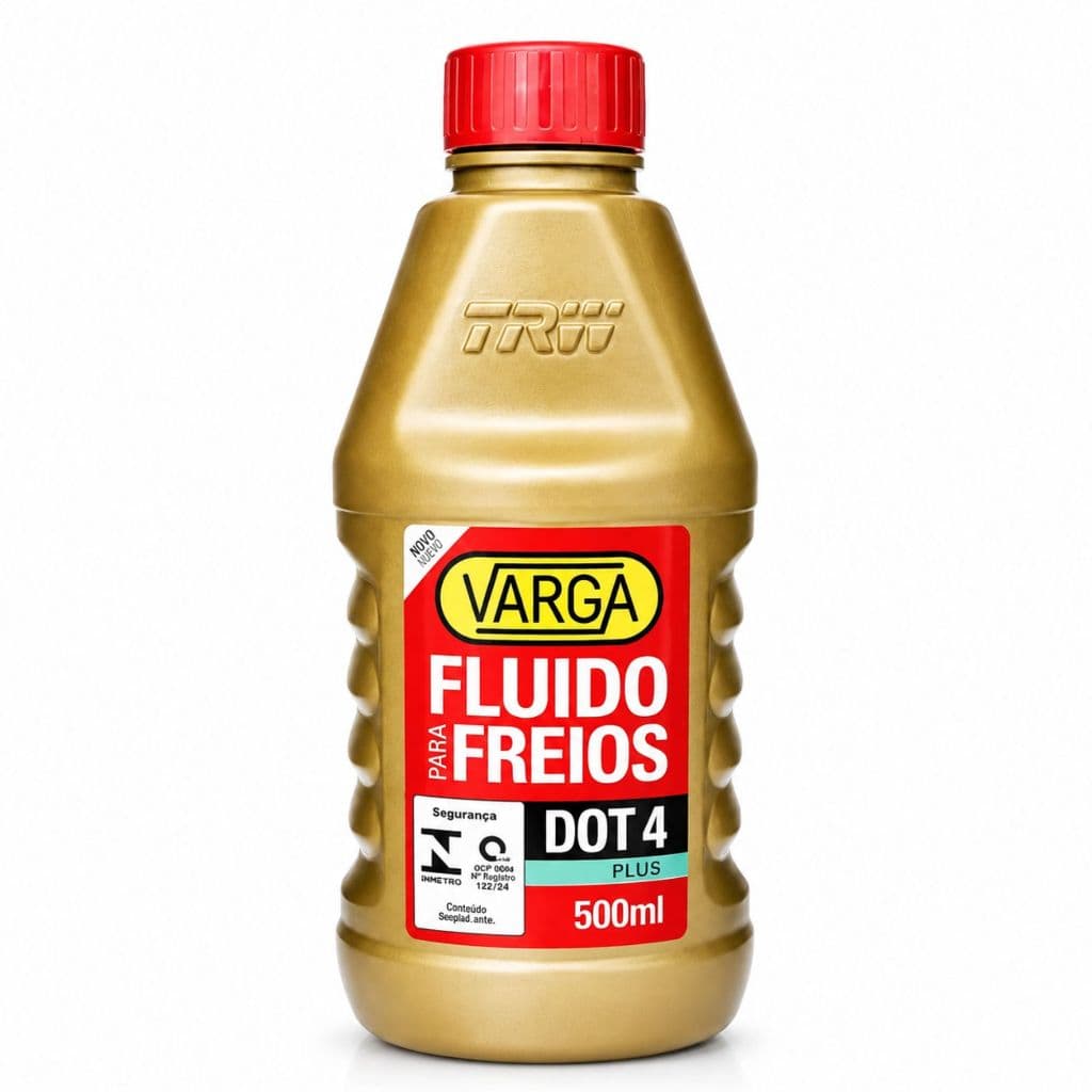 Fluido de Freio Varga DOT 4 Plus 500ml TRW – Alta Performance e Segurança